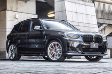 Load image into Gallery viewer, Genuine 3D Design Carbon Fibre Front Splitter Lip for BMW X3 G01 LCI M Sport 2021-2024