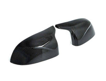 Load image into Gallery viewer, Carbon Fibre Wing Mirror Covers/Caps for BMW X3M F97, X4M F98, X5M F95, X6M F96 (2019+) - Pre-Preg Dry Carbon 2x2 Twill, OEM Fit - by TRE