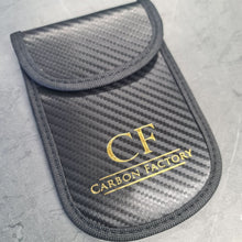 Load image into Gallery viewer, Carbon Factory Car Key Signal Blocker Pouch by Carbon Factory