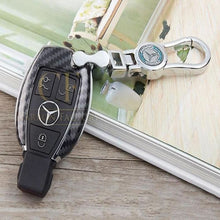 Load image into Gallery viewer, Carbon Fibre Key Cover for Mercedes Universal