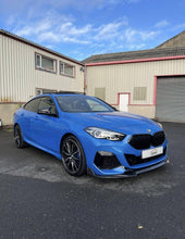 Load image into Gallery viewer, BMW 2 Series Gran Coupe F44 Front Splitter/Lip Spoiler - Carbon Fibre CFRP 2x2 Twill - Fits M Sport & M235i (2020+)