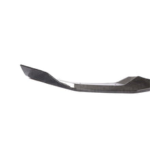 Load image into Gallery viewer, CS Style Carbon Fibre Front Splitter for BMW M2 Competition (F87, 2018-2021) – 2x2 Twill Weave CFRP, Gloss OEM+ Front Lip Spoiler