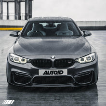Load image into Gallery viewer, AUTOID CS-Inspired Carbon Fibre Front Splitter / Front Lip for BMW M3 F80 (2014-2018) & M4 F82/F83 (2014-2020) F8X - 2x2 Twill CFRP, OEM Fitment