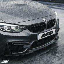 Load image into Gallery viewer, AUTOID CS-Inspired Carbon Fibre Front Splitter / Front Lip for BMW M3 F80 (2014-2018) & M4 F82/F83 (2014-2020) F8X - 2x2 Twill CFRP, OEM Fitment