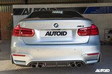 Load image into Gallery viewer, AUTOID Carbon Fibre CS Style Rear Boot/Trunk Lip Spoiler for BMW 3 Series F30 (2014-2019) & M3 F80 (2014-2018) – OEM Fit, Gloss 2x2 Twill Carbon Fiber