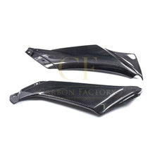 Load image into Gallery viewer, Pre-preg Carbon Fibre Dashboard Side Panel Covers for Yamaha R1 2020-2024