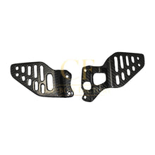 Load image into Gallery viewer, Pre-preg Carbon Fibre Heel Plates for Yamaha R6 2008-2015