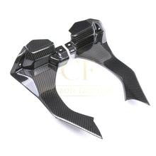 Load image into Gallery viewer, Pre-preg Carbon Fibre Ram Intake Tube Covers Dash Fairing for Yamaha R1 2015-2019