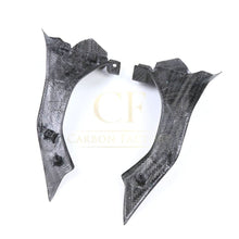 Load image into Gallery viewer, Pre-preg Carbon Fibre Ram Intake Tube Covers Dash Fairing for Yamaha R1 2015-2019