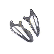 Load image into Gallery viewer, Pre-preg Carbon Fibre Rear Heel Plates for Yamaha R7 2022-Present
