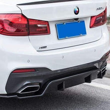 Load image into Gallery viewer, 3D Style Carbon Fibre Rear Diffuser for BMW G30 G31 5 Series M Sport 17-23