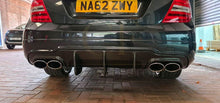 Load image into Gallery viewer, Carbon Fibre Big Fin Rear Diffuser for Mercedes Benz W204 C63 and C Class Facelift 12-14