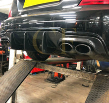 Load image into Gallery viewer, Carbon Fibre Big Fin Rear Diffuser for Mercedes Benz W204 C63 and C Class Facelift 12-14