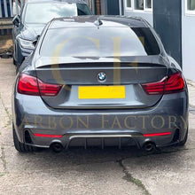 Load image into Gallery viewer, Carbon Fibre Rear Diffuser Dual Exhaust for BMW F32 F33 F36 4 Series 14-20