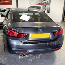 Load image into Gallery viewer, Carbon Fibre Rear Diffuser Dual Exhaust for BMW F32 F33 F36 4 Series 14-20