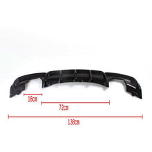 Load image into Gallery viewer, Carbon Fibre Rear Diffuser Quad Exhaust for BMW F30 F31 3 Series 12-19