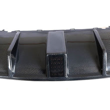 Load image into Gallery viewer, Carbon Fibre Rear Diffuser with LED for Audi 8V RS3 Saloon 17-20