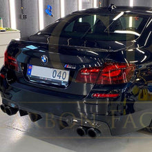 Load image into Gallery viewer, DTM Style Carbon Fibre Rear Diffuser for BMW F10 M5 10-17