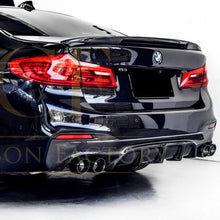 Load image into Gallery viewer, FD Style Carbon Fibre Rear Diffuser for BMW G30 G31 5 Series M Sport 17-23