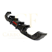Load image into Gallery viewer, LED Carbon Fibre Rear Diffuser for Audi A3 S Line Hatchback S3 17-19