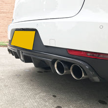 Load image into Gallery viewer, LED Style Carbon Fibre Rear Diffuser for Porsche Macan 14-20