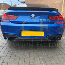 Load image into Gallery viewer, MP Style Carbon Fibre Rear Diffuser for BMW F06 F12 F13 6 Series 12-16