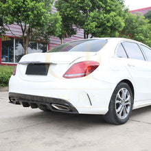 Load image into Gallery viewer, OEM Style Carbon Fibre Rear Diffuser for Mercedes W205 C43 & C Class Saloon 15-19