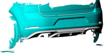 Load image into Gallery viewer, P Style Carbon Fibre Rear Diffuser for VW Golf MK7.5 GTI 17-20