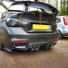Load image into Gallery viewer, PSM Style Carbon Fibre Rear Diffuser for BMW F80 M3 F82 F83 M4 14-20