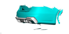 Load image into Gallery viewer, V Style Carbon Fibre Rear Diffuser for Audi 4K A7 S Line S7 19-22