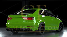 Load image into Gallery viewer, V Style Carbon Fibre Rear Diffuser for Audi 8V RS3 Saloon 17-20