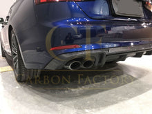 Load image into Gallery viewer, V Style Carbon Fibre Rear Diffuser for Audi B9 A5 S Line & S5 17-19