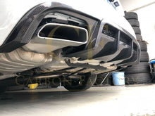 Load image into Gallery viewer, V Style Carbon Fibre Rear Diffuser for Audi C7.5 A6 S Line & S6 15-18