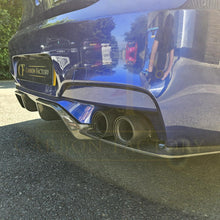 Load image into Gallery viewer, V Style Carbon Fibre Rear Diffuser for BMW F06 F12 F13 M6 11-18