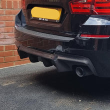 Load image into Gallery viewer, V Style Carbon Fibre Rear Diffuser for BMW F10 5 Series 10-17