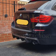 Load image into Gallery viewer, V Style Carbon Fibre Rear Diffuser for BMW F10 5 Series 10-17