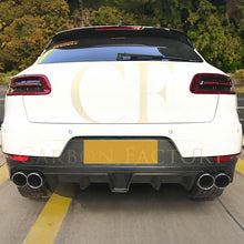 Load image into Gallery viewer, V Style Carbon Fibre Rear Diffuser for Porsche Macan 14-20