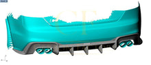Load image into Gallery viewer, V Style Pre-Preg Carbon Fibre Rear Diffuser for Audi B9.5 A5 S Line & S5 20-22