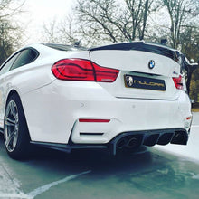 Load image into Gallery viewer, V Style Carbon Fibre Rear Diffuser for BMW F80 M3 F82 F83 M4 14-20