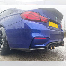 Load image into Gallery viewer, V Style Carbon Fibre Rear Diffuser for BMW F80 M3 F82 F83 M4 14-20