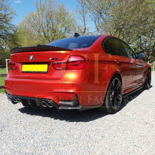 Load image into Gallery viewer, V Style Carbon Fibre Rear Diffuser for BMW F80 M3 F82 F83 M4 14-20
