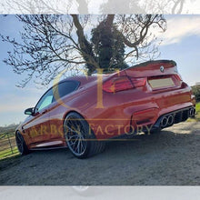 Load image into Gallery viewer, V Style Carbon Fibre Rear Diffuser for BMW F80 M3 F82 F83 M4 14-20