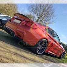Load image into Gallery viewer, V Style Carbon Fibre Rear Diffuser for BMW F80 M3 F82 F83 M4 14-20