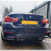 Load image into Gallery viewer, V Style Carbon Fibre Rear Diffuser for BMW F80 M3 F82 F83 M4 14-20