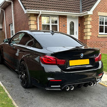 Load image into Gallery viewer, V Style Carbon Fibre Rear Diffuser for BMW F80 M3 F82 F83 M4 14-20