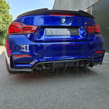 Load image into Gallery viewer, V Style Carbon Fibre Rear Diffuser for BMW F80 M3 F82 F83 M4 14-20