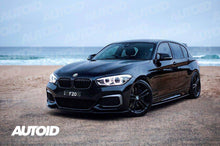 Load image into Gallery viewer, AUTOID Carbon Fibre Double Slat Kidney Grilles for BMW 1 Series F20 F21 LCI (2015-2019) - Real 2x2 Weave, OEM-Fit Front De-Chrome Black Grille Upgrade, Pair