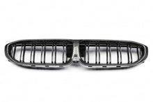 Load image into Gallery viewer, AUTOID Carbon Fibre Double Slat Front Kidney Grilles for BMW 3 Series G20 G21 (2019–2023 Pre-LCI) – Direct OEM-Style Replacement, 2x2 Twill Weave – Saloon & Touring