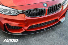 Load image into Gallery viewer, AUTOID Carbon Fibre/Carbon Fiber Double Slat Kidney Grilles Pair for BMW 4 Series F32 F33, M3 F80, M4 F82 F83 (2014-2020) F3X/F8X | OEM Fit Front Grille Upgrade