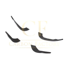 Load image into Gallery viewer, Carbon Fibre Front Bumper Canards for Audi A4 B9 S Line & S4 19-22